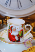 Vianočné porcelánové šálky - Santa is coming